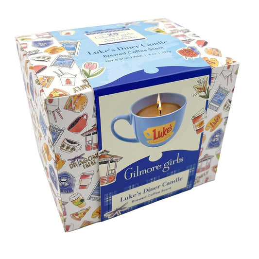 Gilmore Girls Luke's Diner Coffee Cup Candle