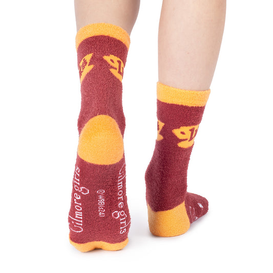 Gilmore Girls Luke's Diner Fuzzy Socks