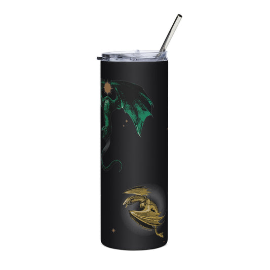 House Of the Dragon Dragons in Flight Stainless 20 oz Steel Tumbler