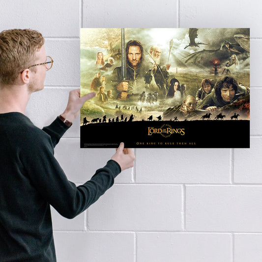 Lord of the Rings Trilogy (The Journey) MightyPrint Wall Art-1