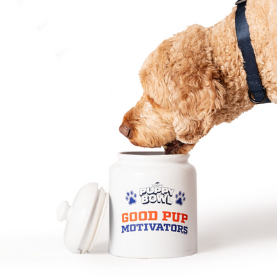Animal Planet’s Puppy Bowl Good Pup Motivators Treat Jar