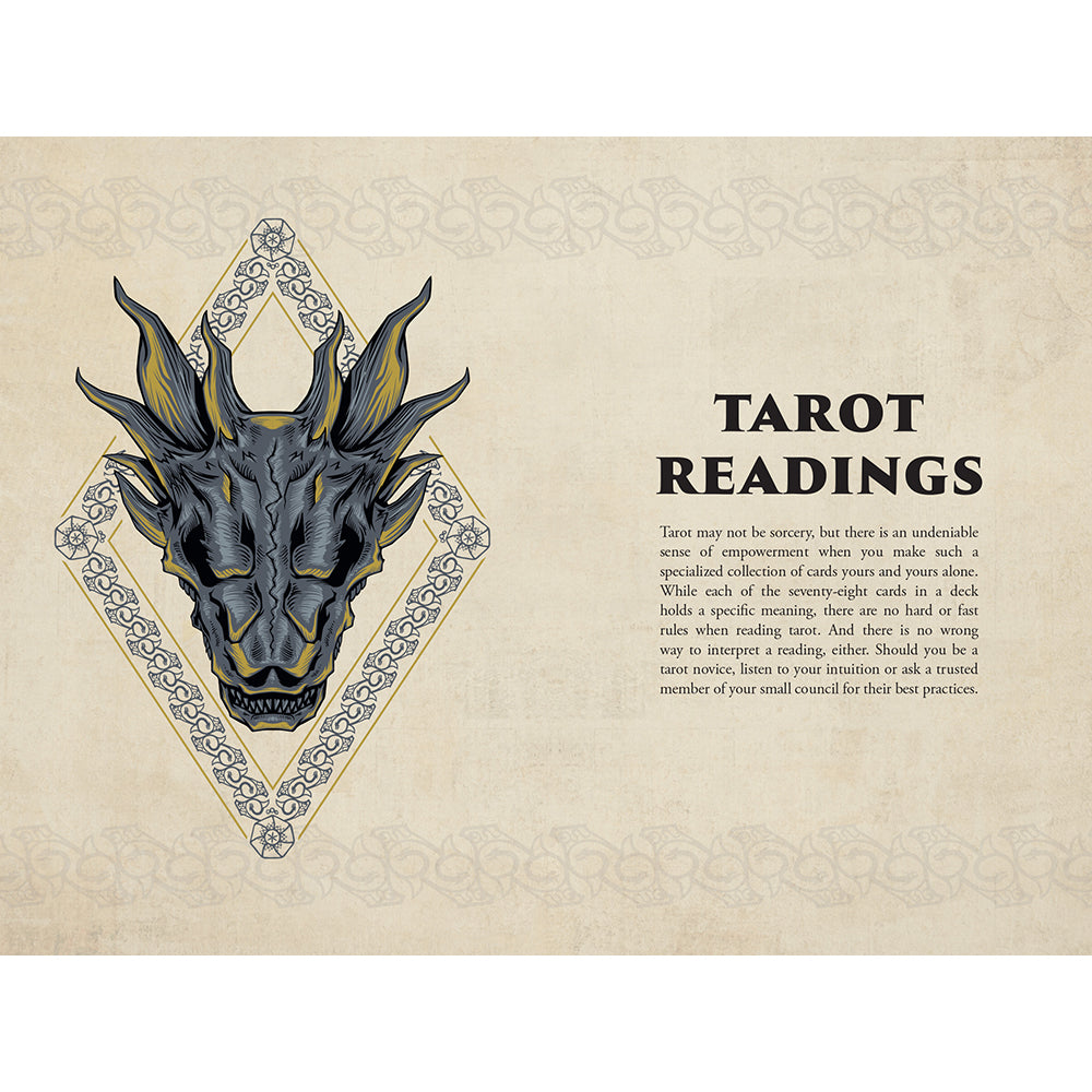 House of the Dragon Tarot Deck and Guidebook
