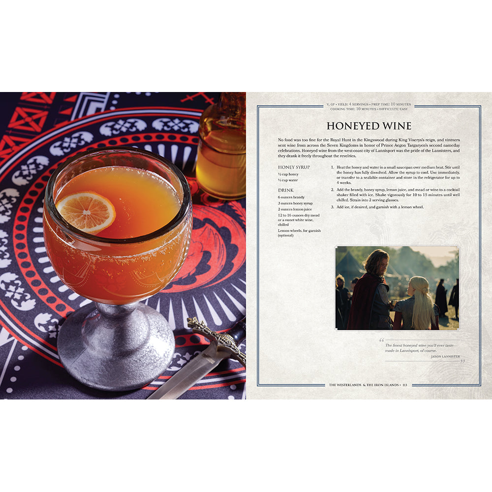 The Official Westeros Cookbook: Recipes from Game of Thrones and House of the Dragon
