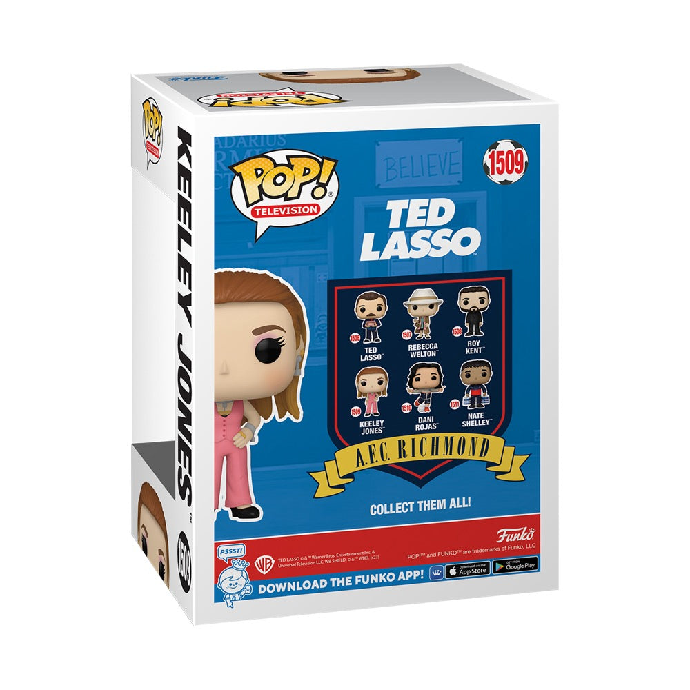 Ted Lasso Keeley Jones in Pink Power Suit Funko POP! Vinyl Figure