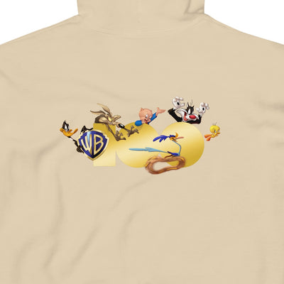 WB 100 Gold Logo Looney Tunes Hoodie