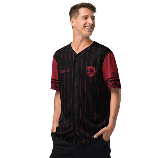 House of the Dragon House Targaryen Baseball Jersey