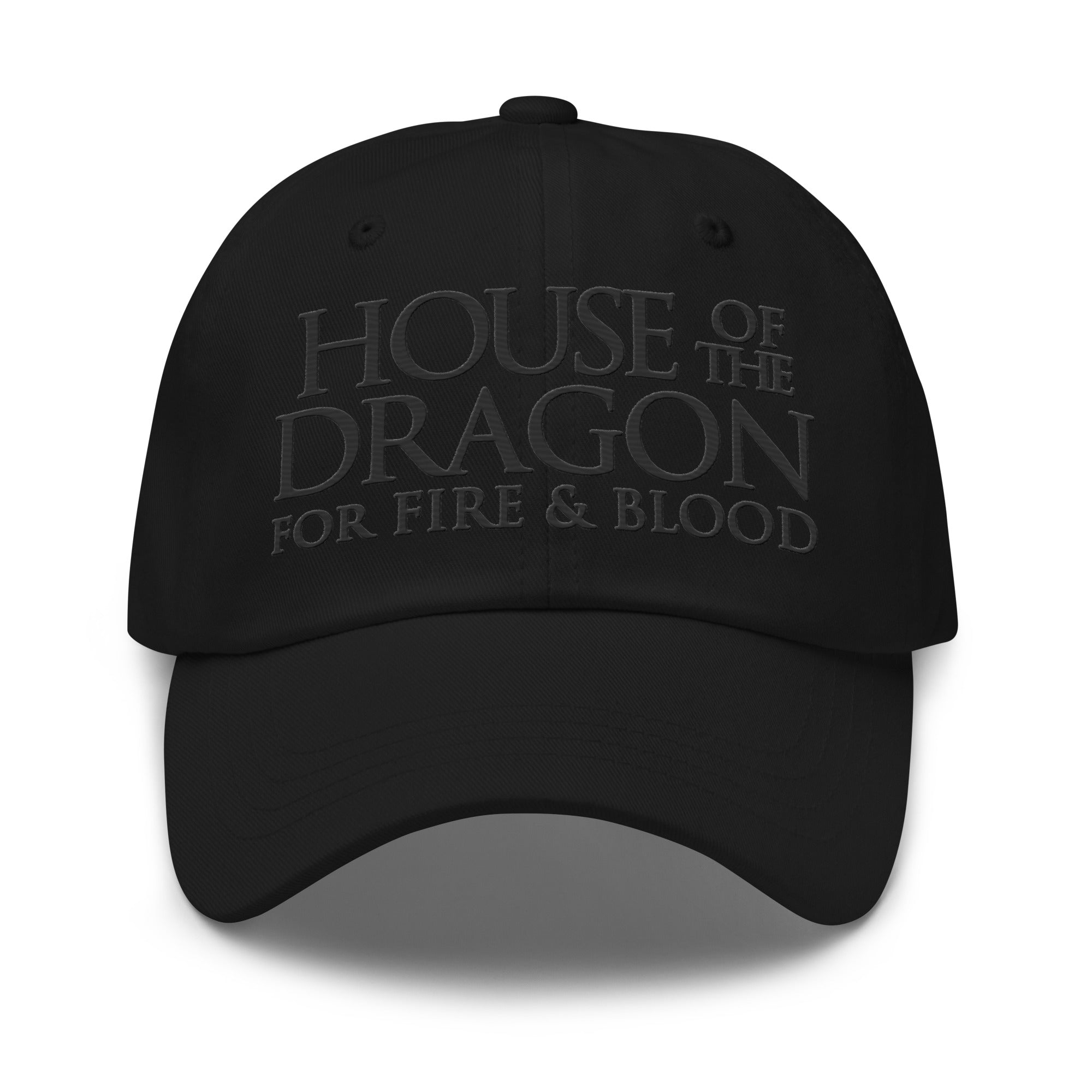 House of the Dragon Embroidered Dad Hat For Fire & Blood – WB Shop