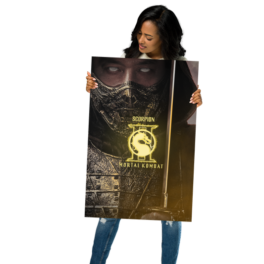 Mortal Kombat II Premium Poster Scorpion