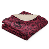 House of the Dragon Sherpa Blanket Sigil of House Targaryen