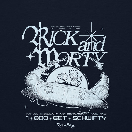 Rick and Morty 1-800 Get Schwifty Crewneck Sweatshirt