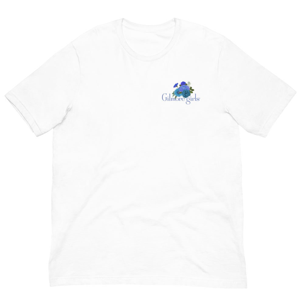 Gilmore Girls Gilmore Girls Live More. Laugh More. Eat More. Talk More. .. T-Shirt White