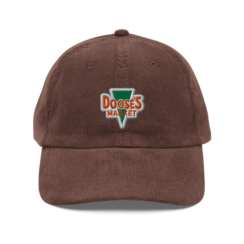 Gilmore Girls Doose's Market Vintage Corduroy Cap Brown