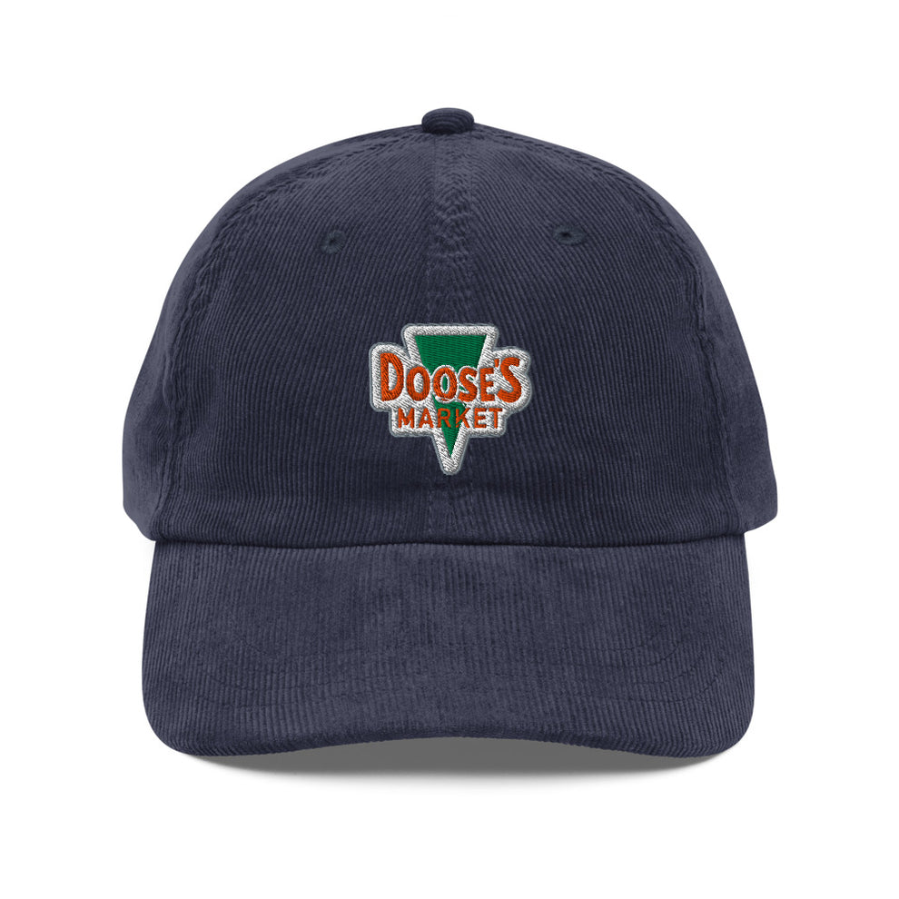 Gilmore Girls Doose's Market Vintage Corduroy Cap Navy
