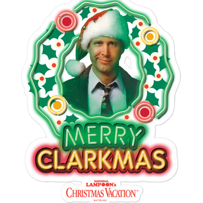 Christmas Vacation Merry Clarkmas Die Cut Sticker