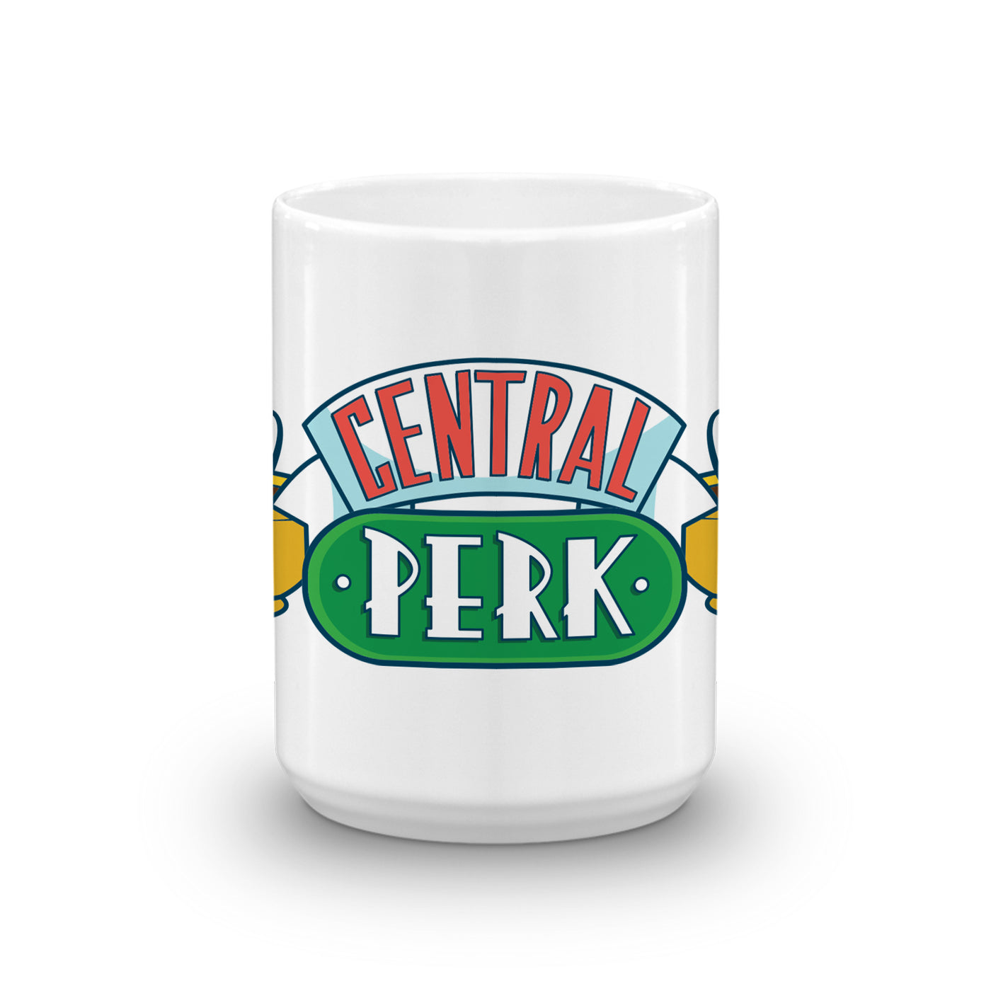 Friends Central Perk Wrap White Mug
