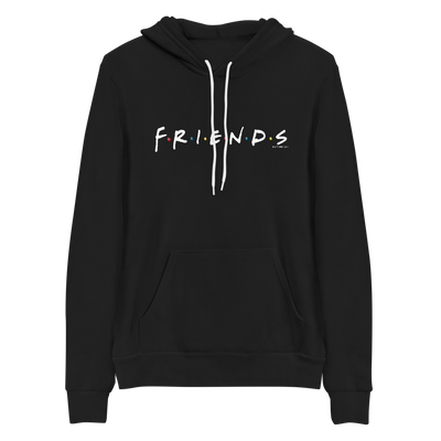 Friends Logo Adult Fleece Hooded Sweatshirt
