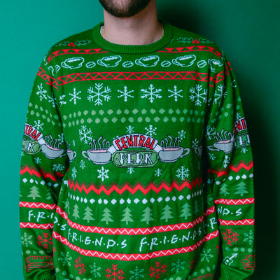Exclusive Friends Central Perk Holiday Sweater