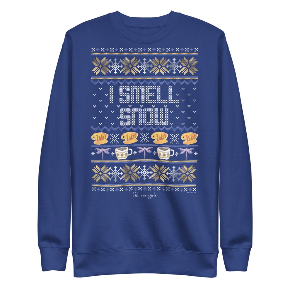 Gilmore Girls I Smell Snow Unisex Fleece Pullover