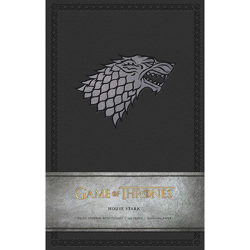 Game of Thrones: House Stark Hardcover Ruled Journal
