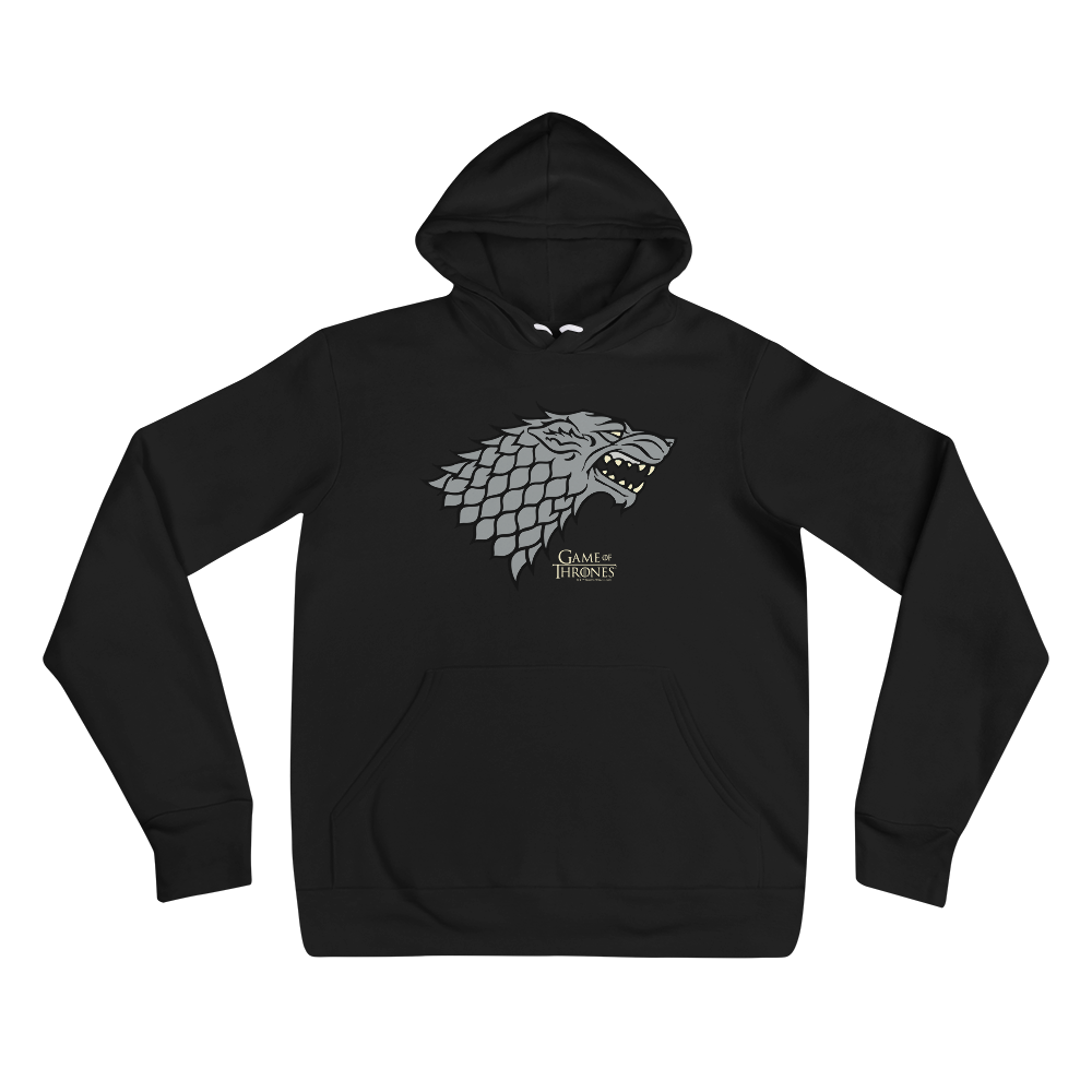 Game of Thrones House Stark Sigil Adult Fleece Hooded Sweatshirt