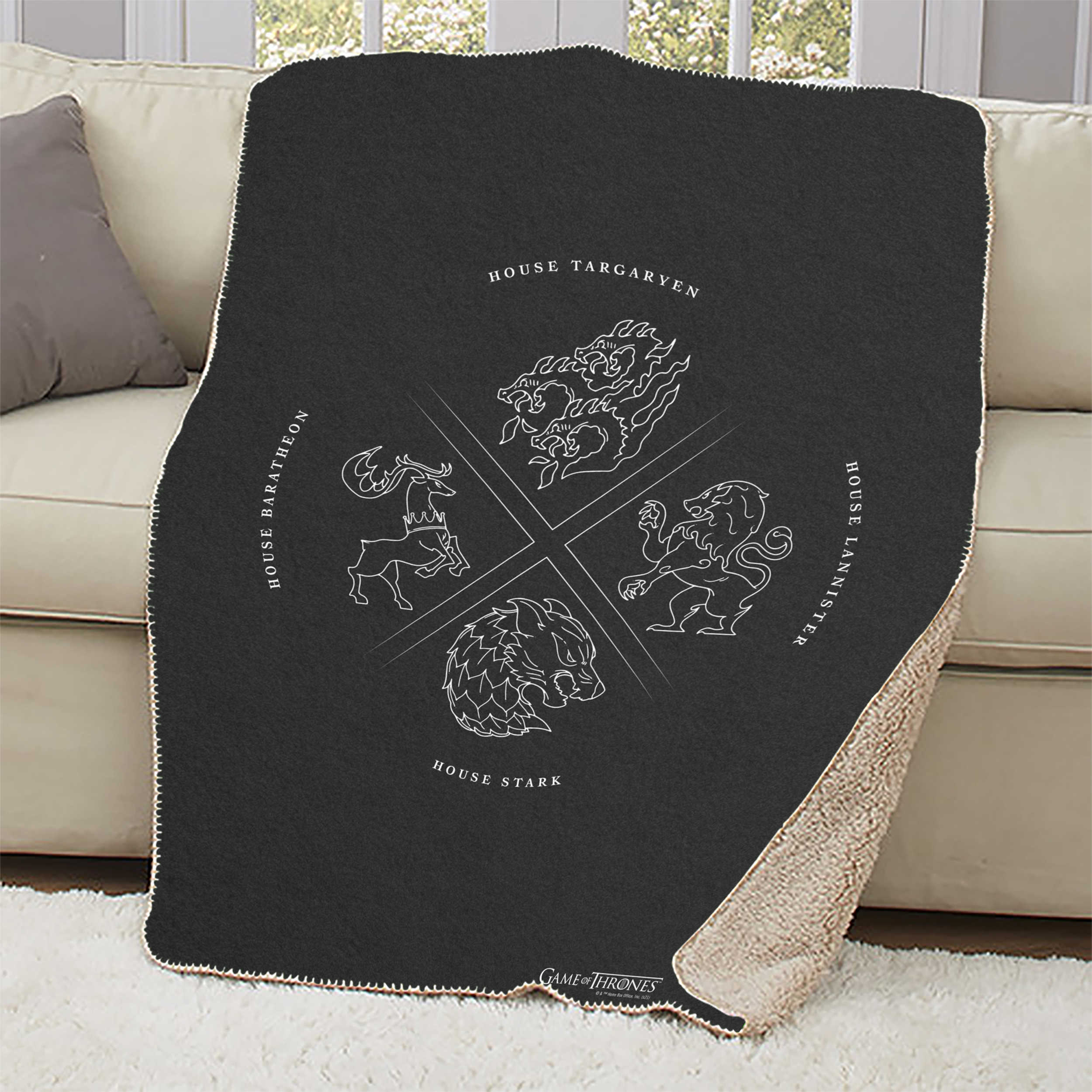 Snuggle Blanket - House 2024 Baratheon of Dragonstone Game of Throne 2022