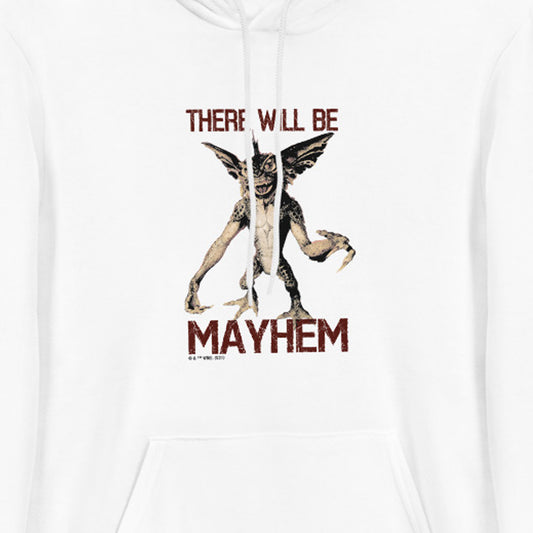 Gremlins There Will Be Mayhem Adult Fleece Hooded Sweatshirt