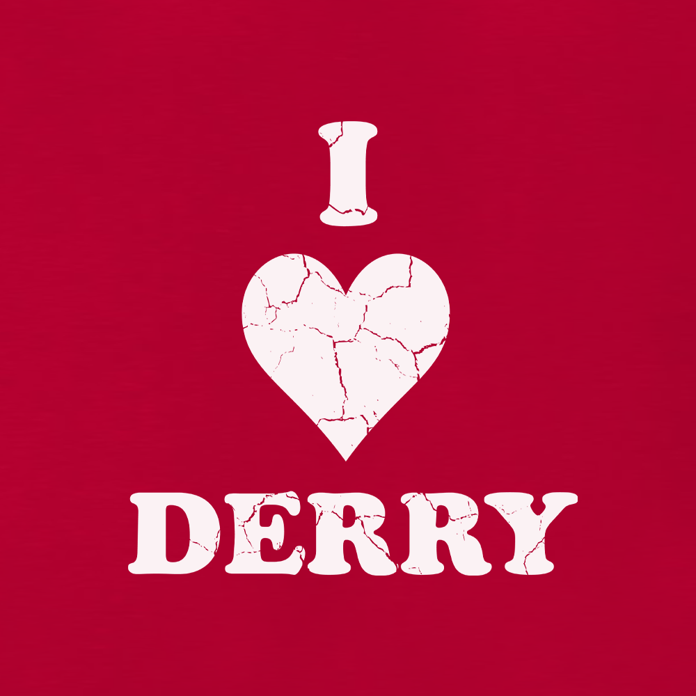 IT I Heart Derry Adult Short Sleeve T-Shirt
