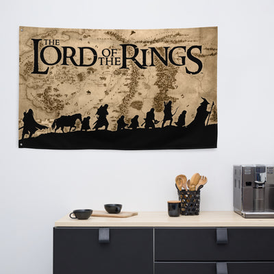 The Lord of the Rings Middle Earth Silhouette Banner
