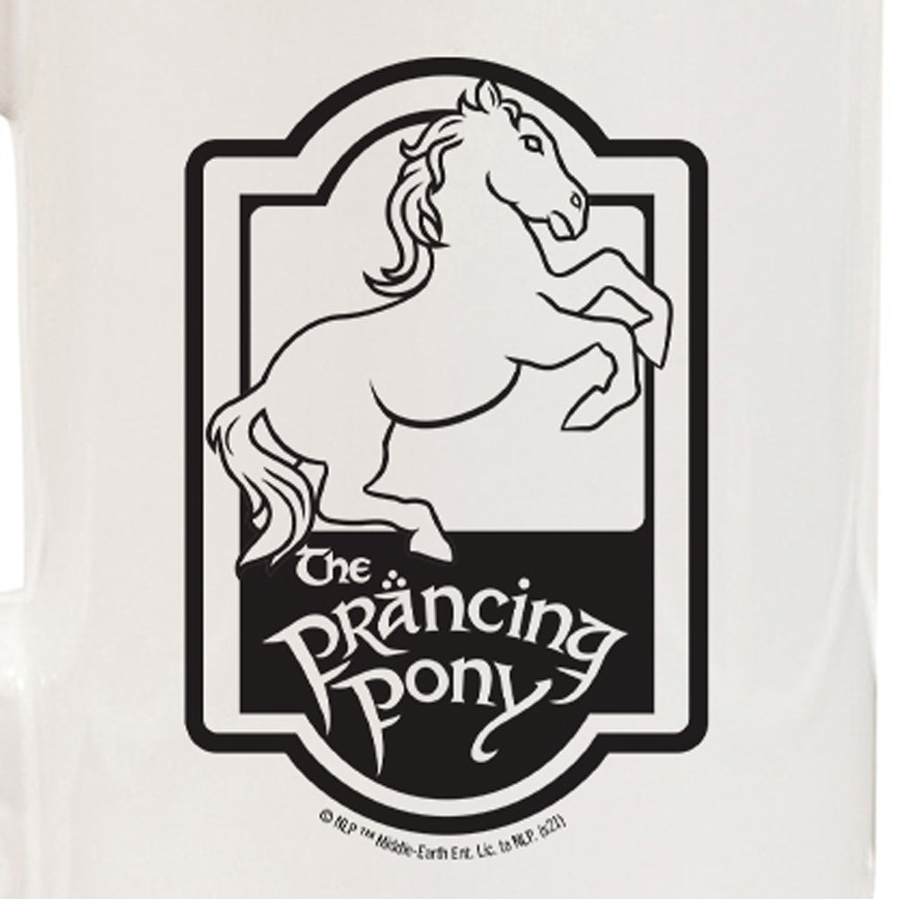 Lord Of The Rings The Prancing Pony Pub Personalized 20 oz Ceramic Beer Stein
