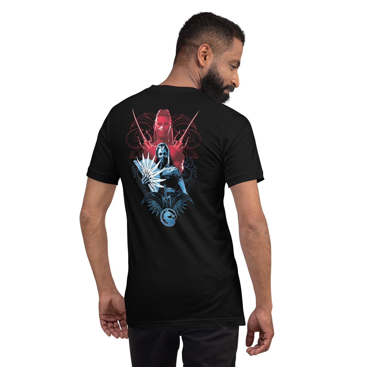 Mortal Kombat 1 Mileena and Kitana Fight T-shirt