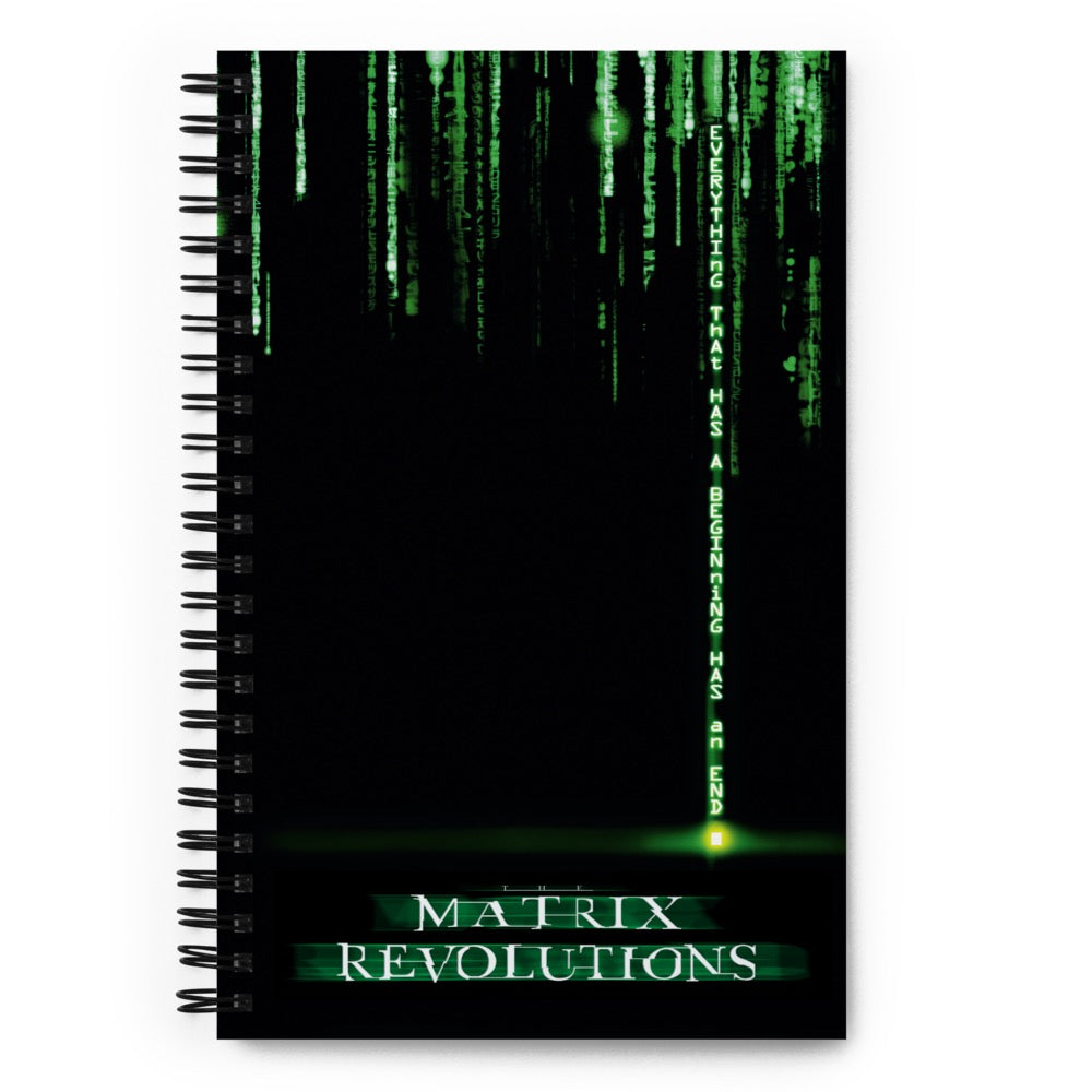 The Matrix Is Anyone Really Free? Spiral Notebook