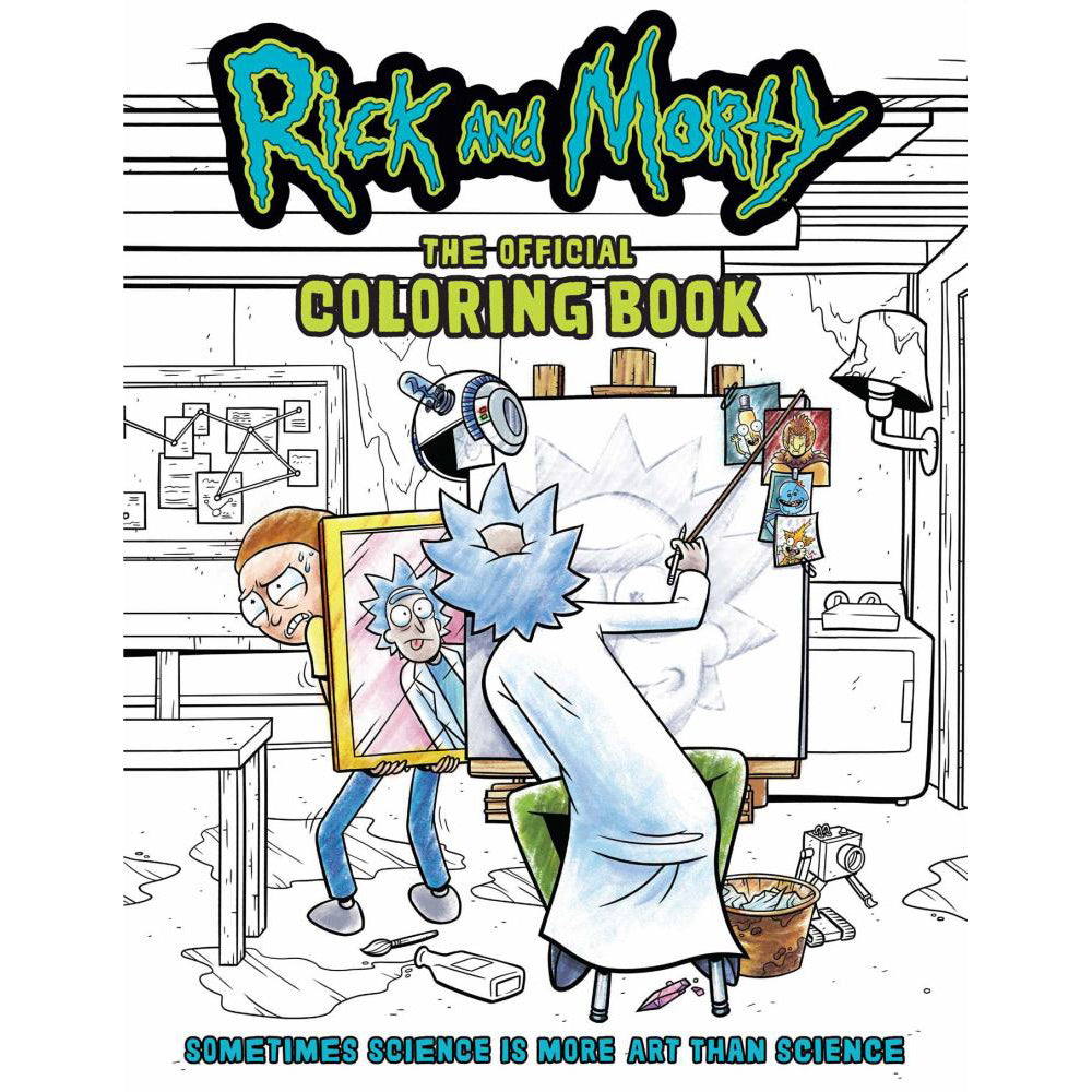 Rick and Morty The Official Coloring Book
