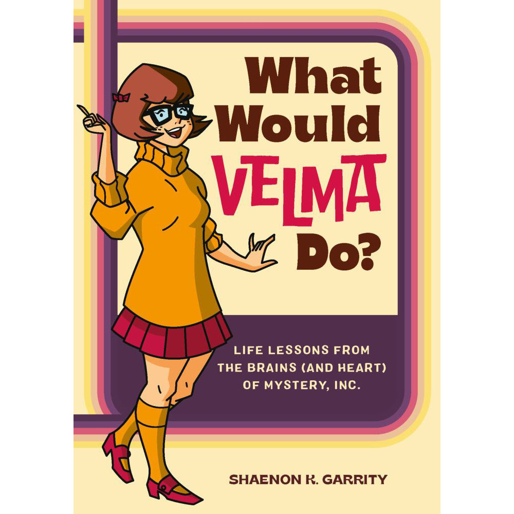 Scooby Doo "What Would Velma Do?" Hardcover Book