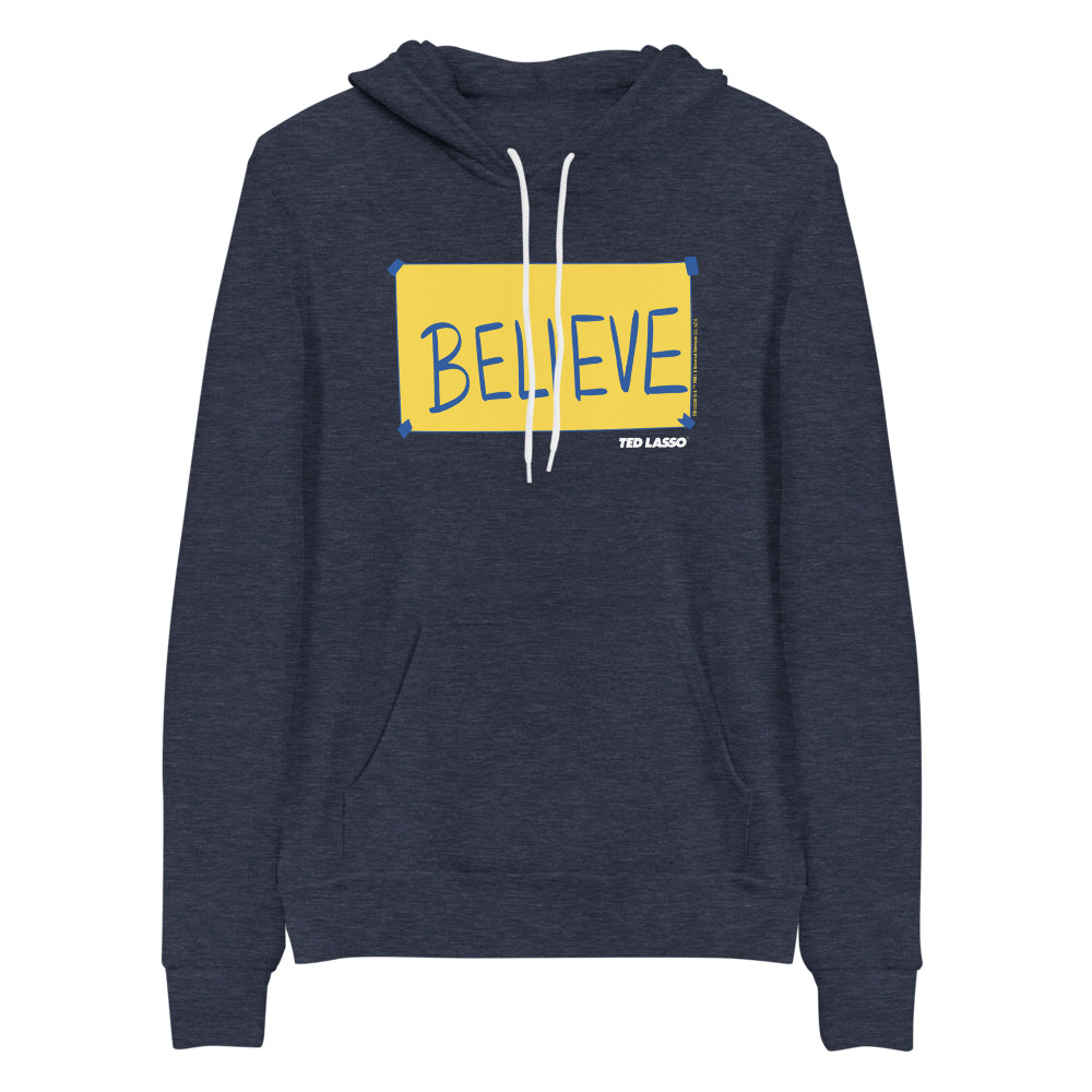 Believe ted lasso hoodie Clearance