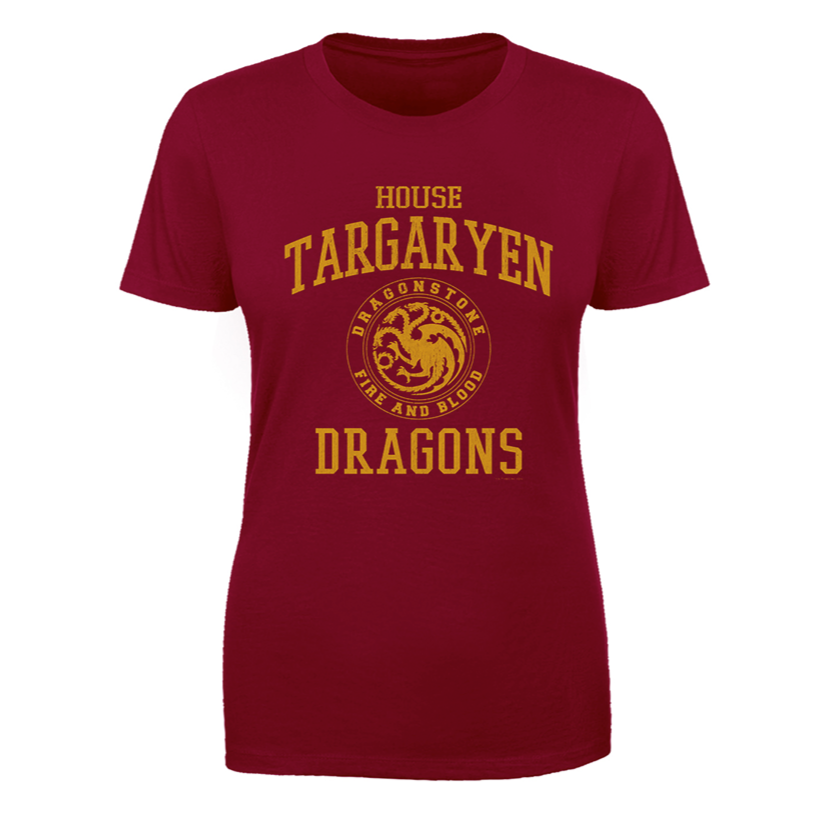 Game of Thrones Targaryen Dragons Women's Short Sleeve T-Shirt