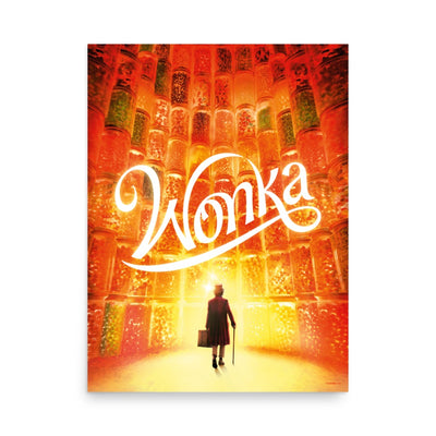 Exclusive Wonka Key Art Premium Poster