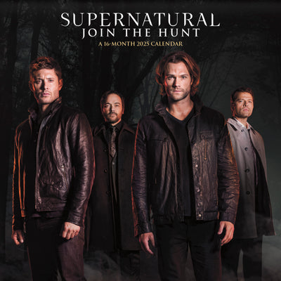 Supernatural 2025 16-Month Wall Calendar