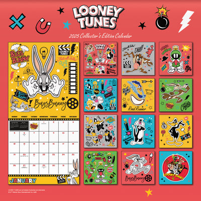 Looney Tunes Collectors Edition 2025 Calendar