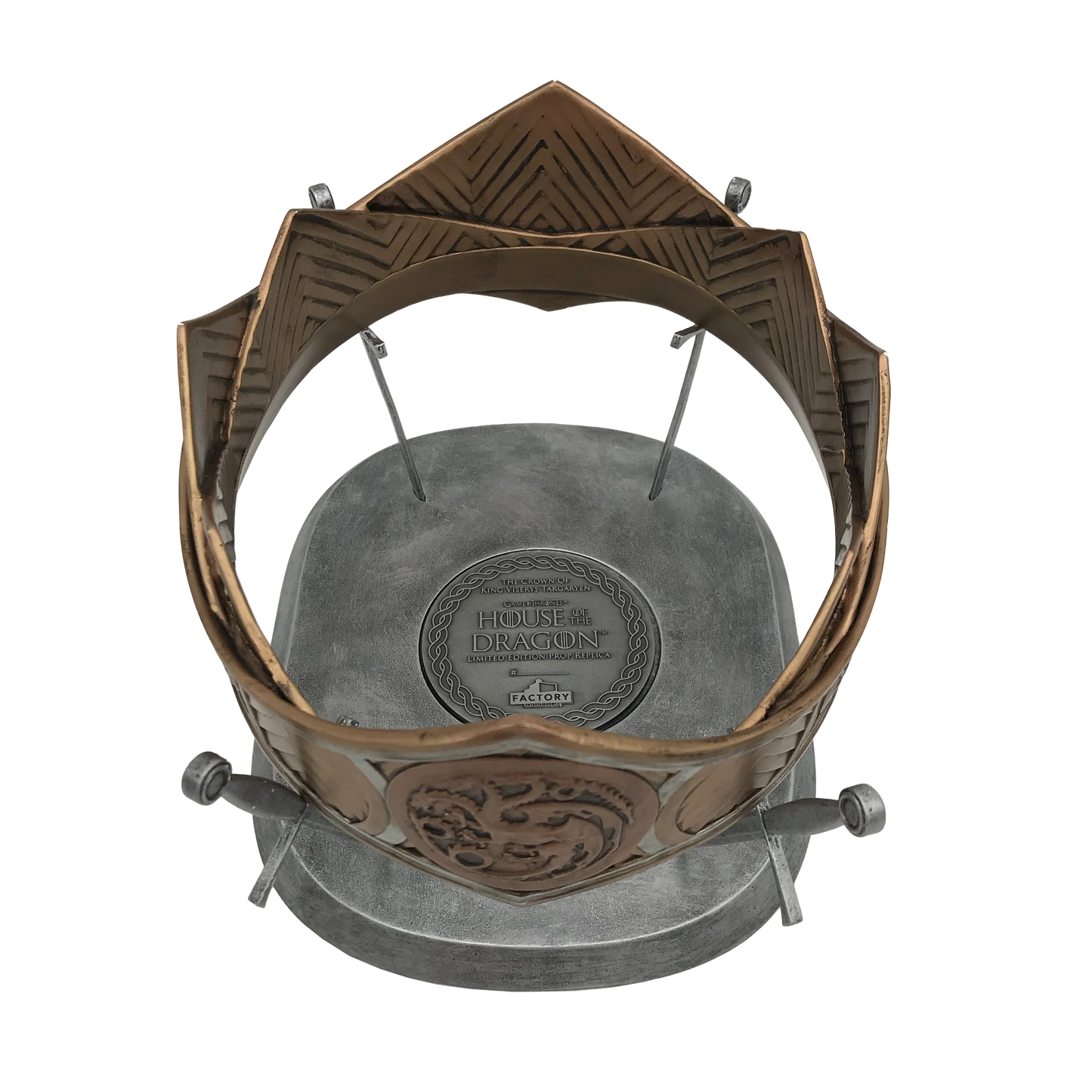 House Of The Dragon | The Crown Of King Viserys Targaryen Limited Edition Prop Replica-11