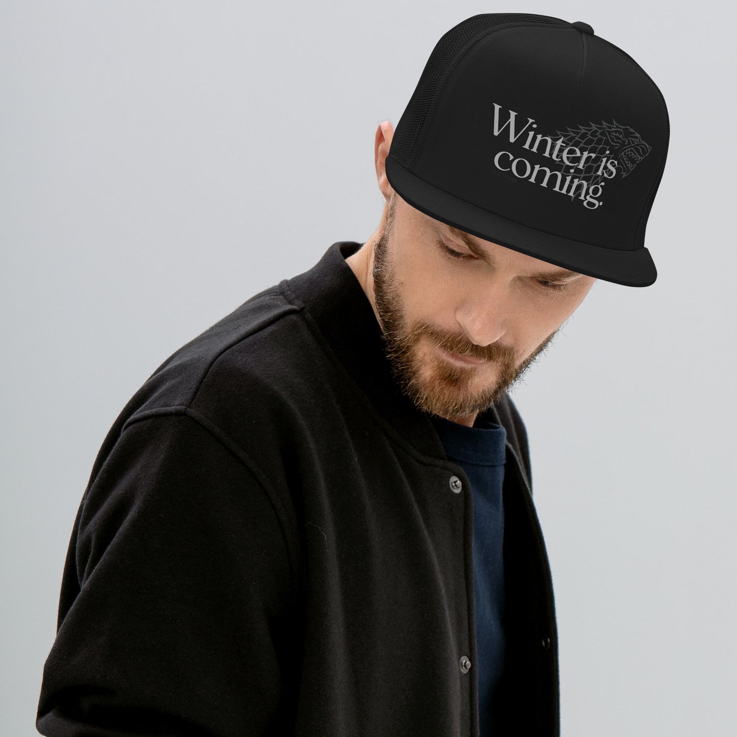 Game of Thrones Winter is Coming Trucker Cap