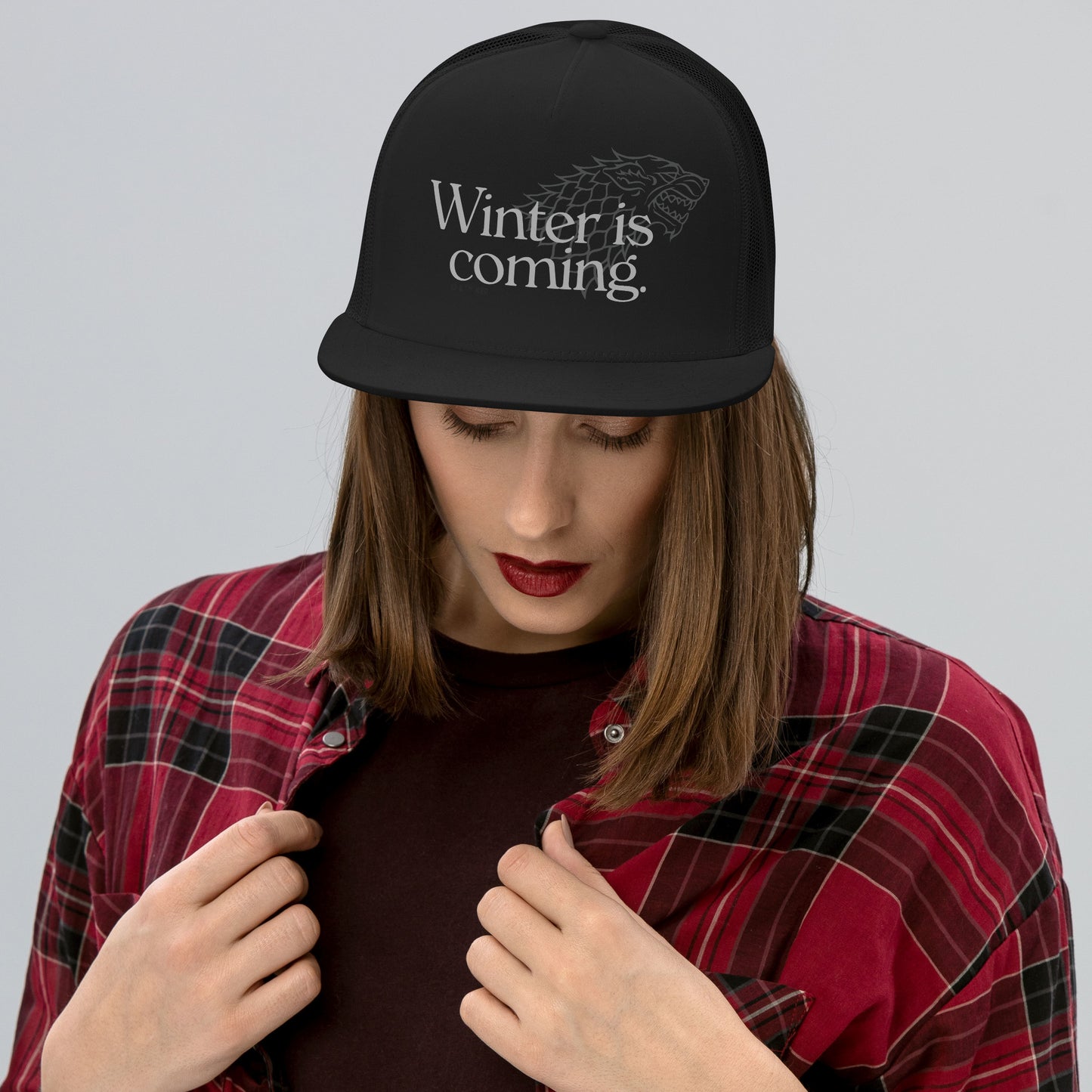 Game of Thrones Winter is Coming Trucker Cap