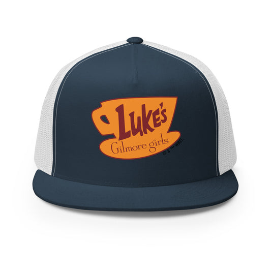 Gilmore Girls Luke's Diner Trucker Hat Navy/white