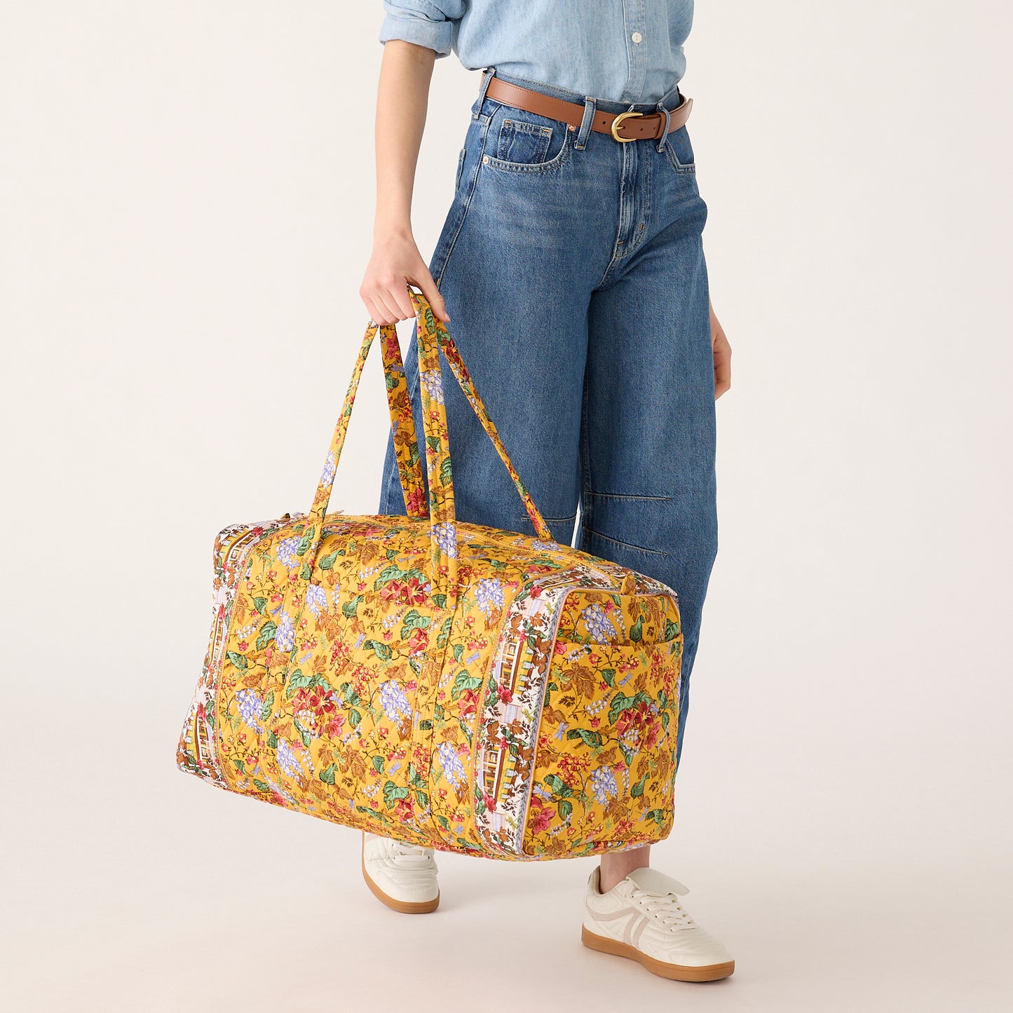 Vera Bradley x Gilmore Girls Autumn Large Original Duffel-4