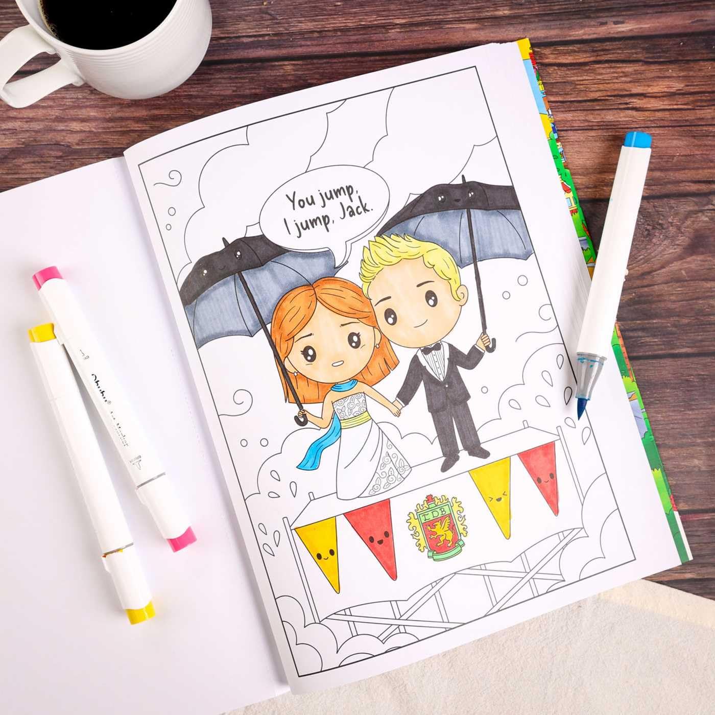 Gilmore Girls Kawaii Coloring Book
