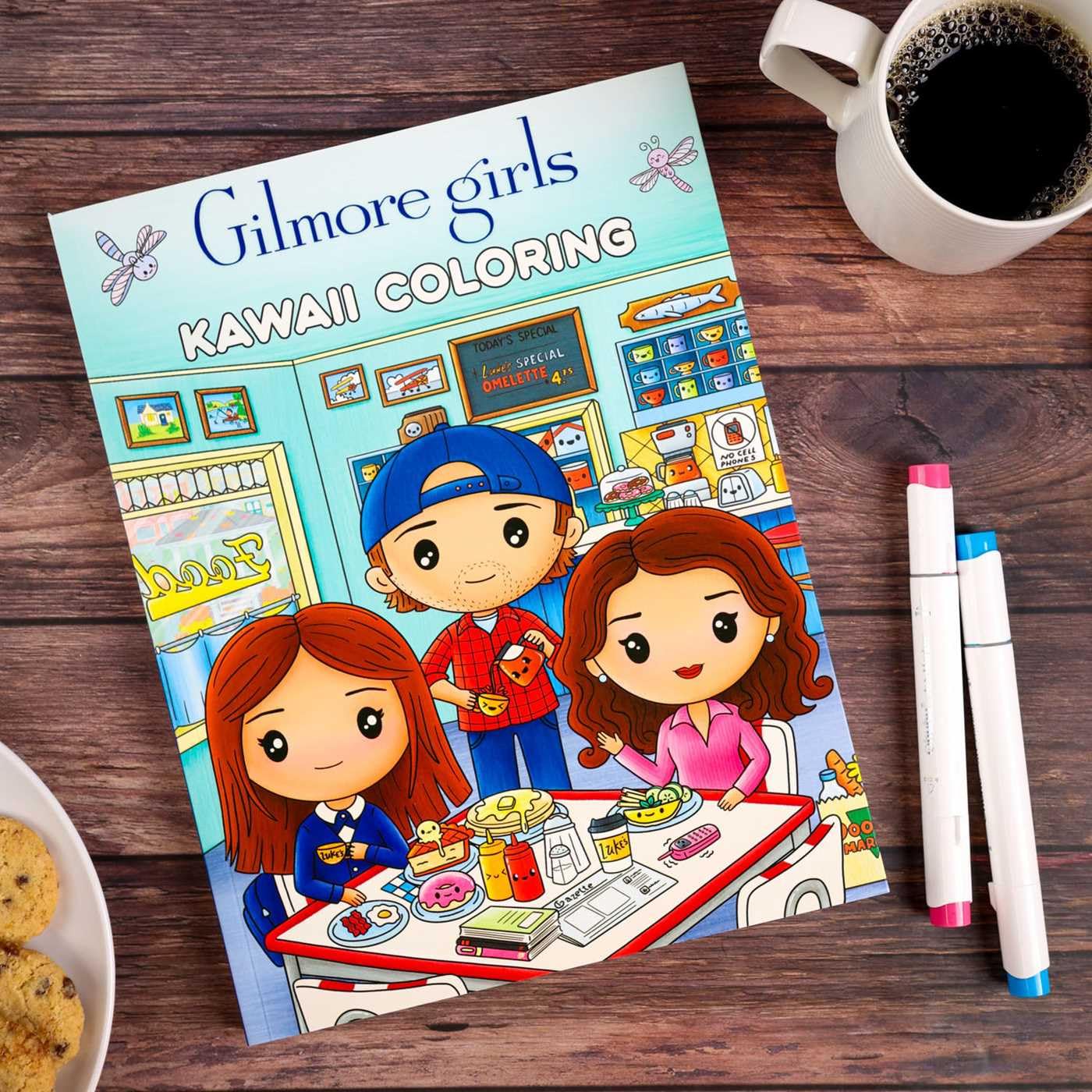 Gilmore Girls Kawaii Coloring Book