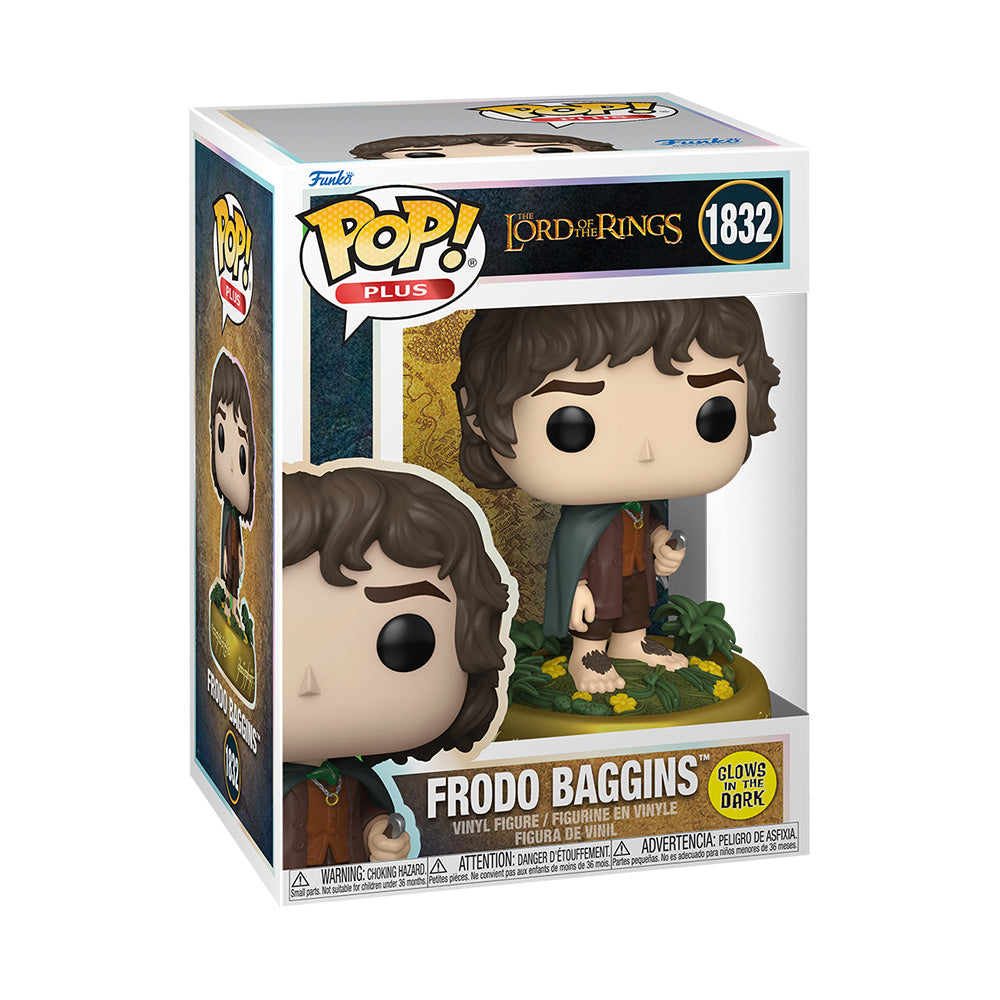 The Lord of the Rings Frodo Baggins Glow in the Dark Funko Pop! Plus Figure