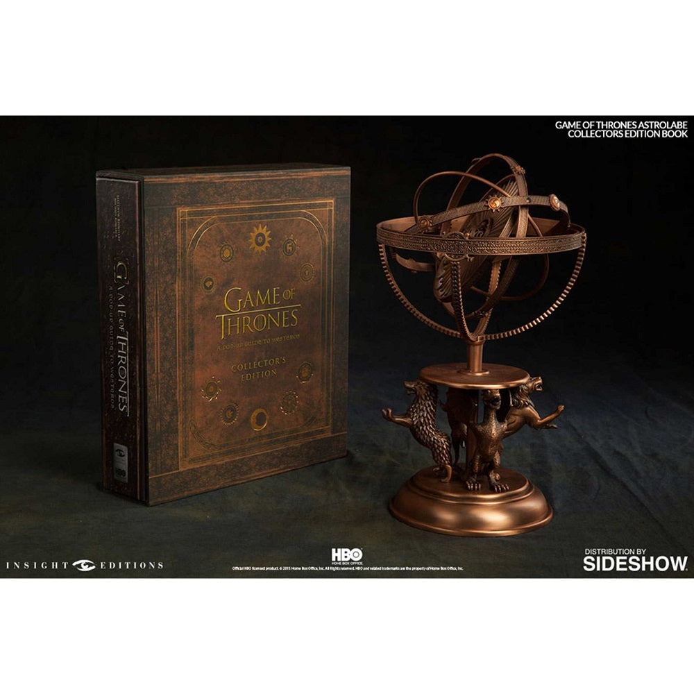 Game of Thrones Astrolabe with Game of Thrones A Pop-Up Guide to Westeros Collectors Edition-1