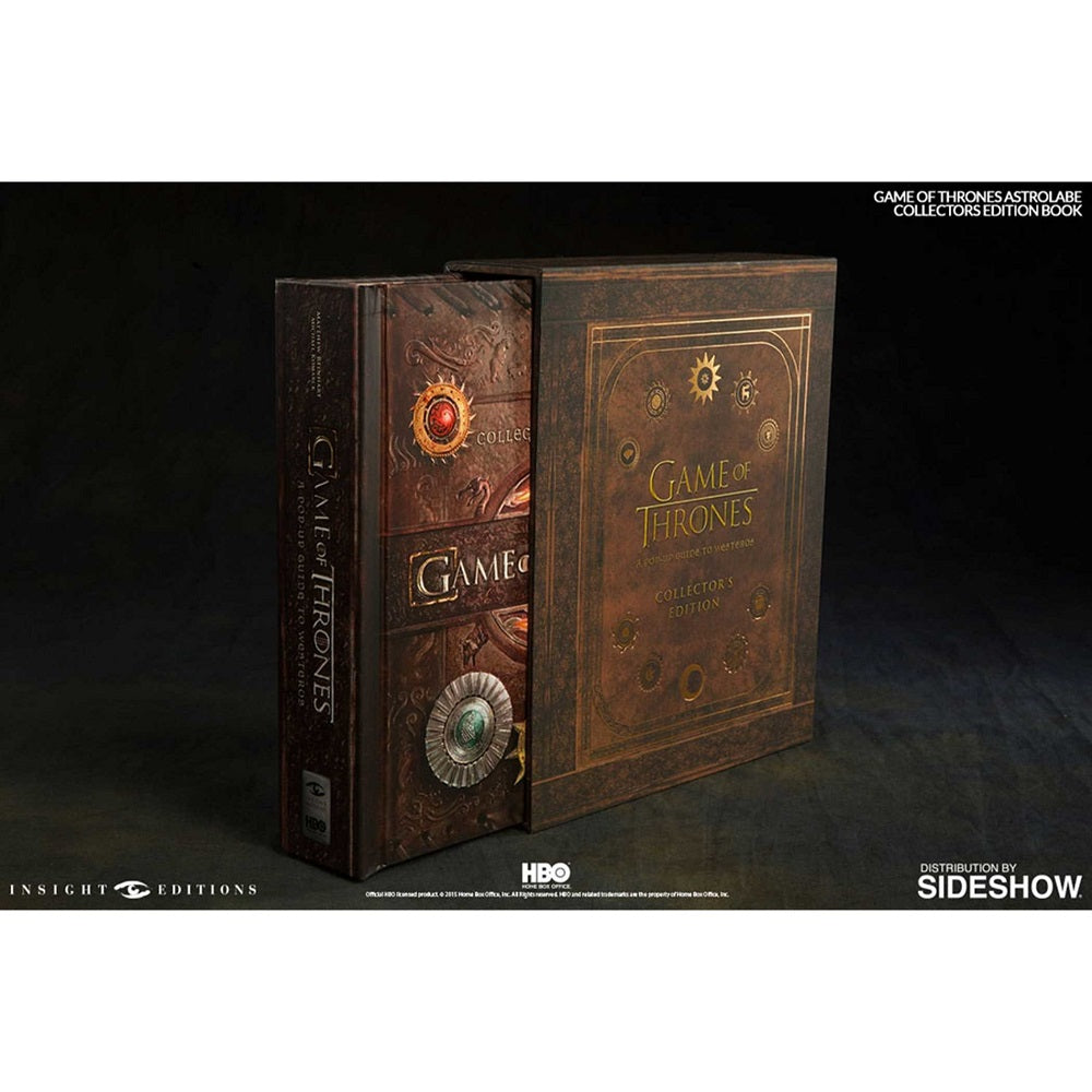 Game of Thrones Astrolabe with Game of Thrones A Pop-Up Guide to Westeros Collectors Edition-2