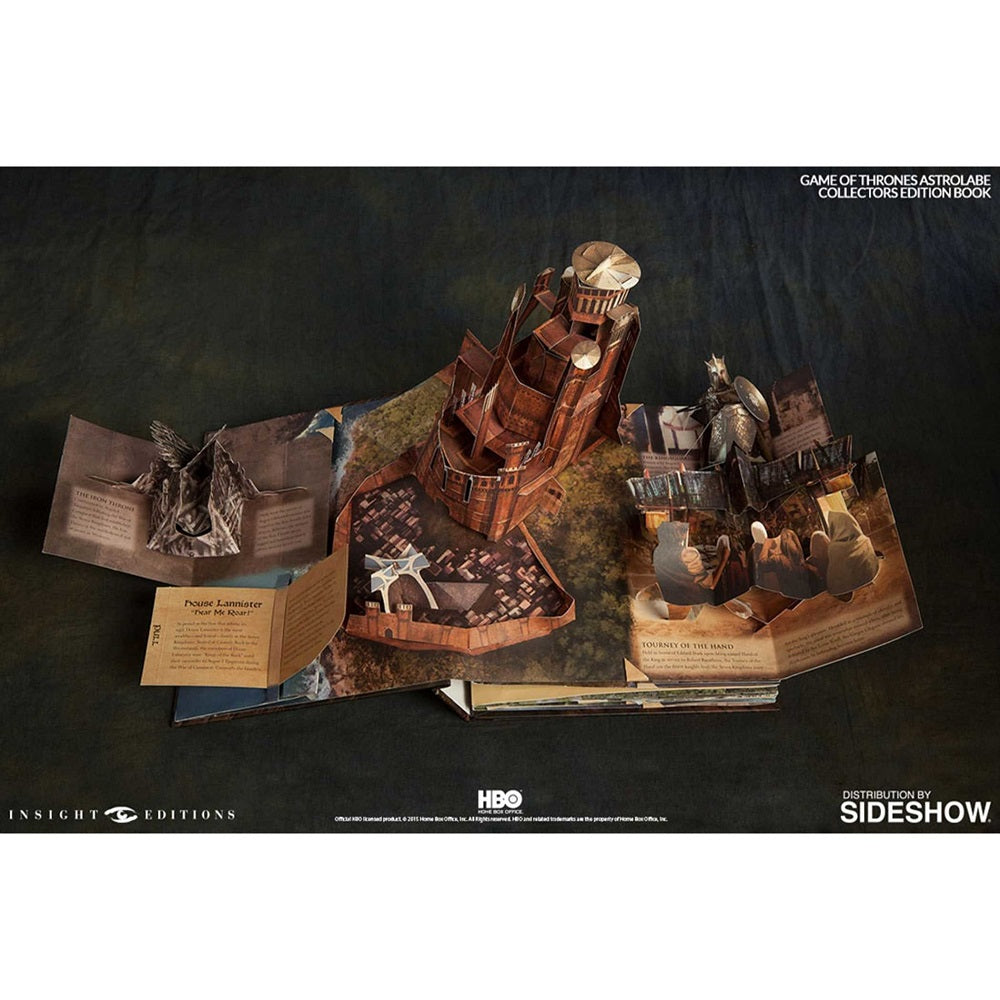 Game of Thrones Astrolabe with Game of Thrones A Pop-Up Guide to Westeros Collectors Edition-3