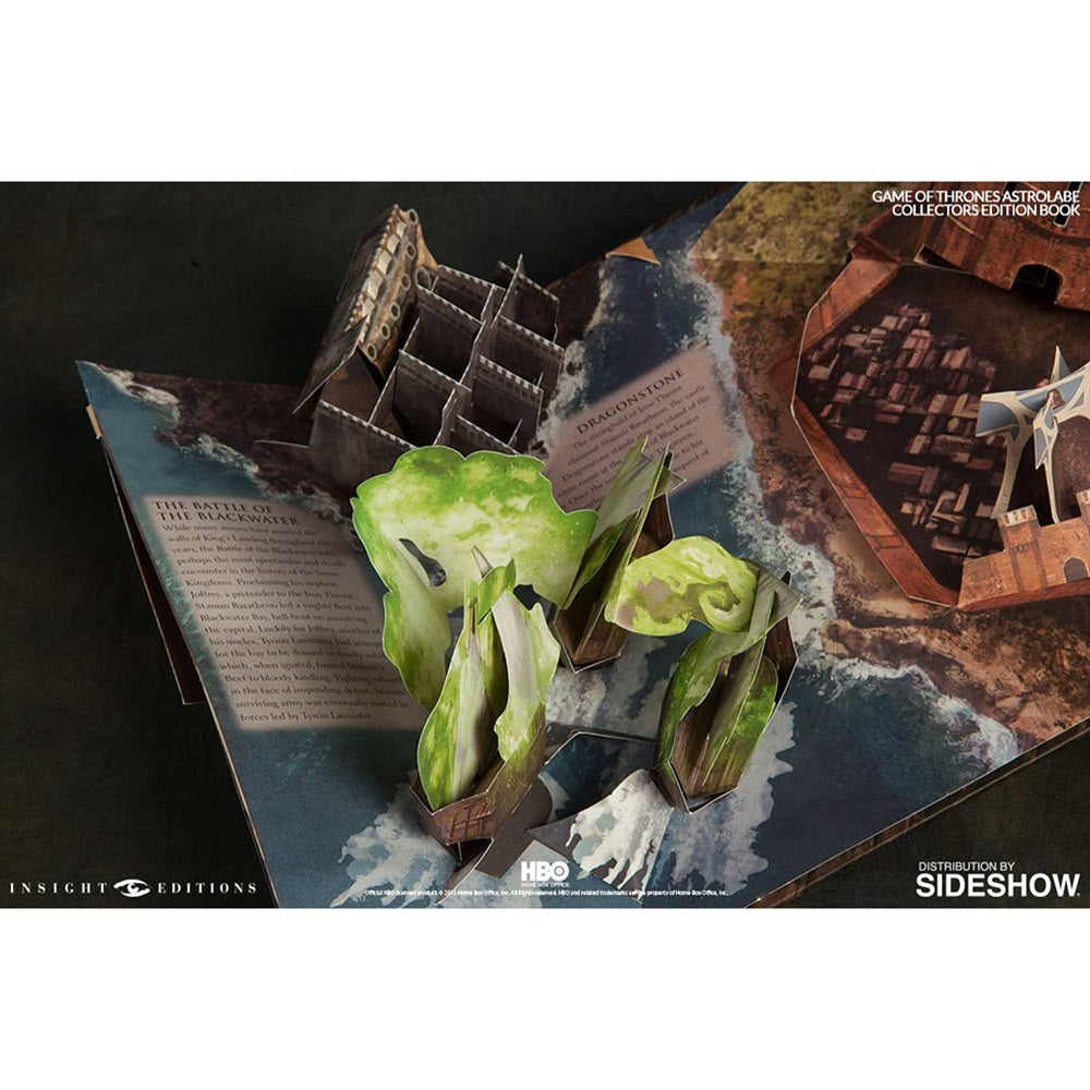 Game of Thrones Astrolabe with Game of Thrones A Pop-Up Guide to Westeros Collectors Edition-4